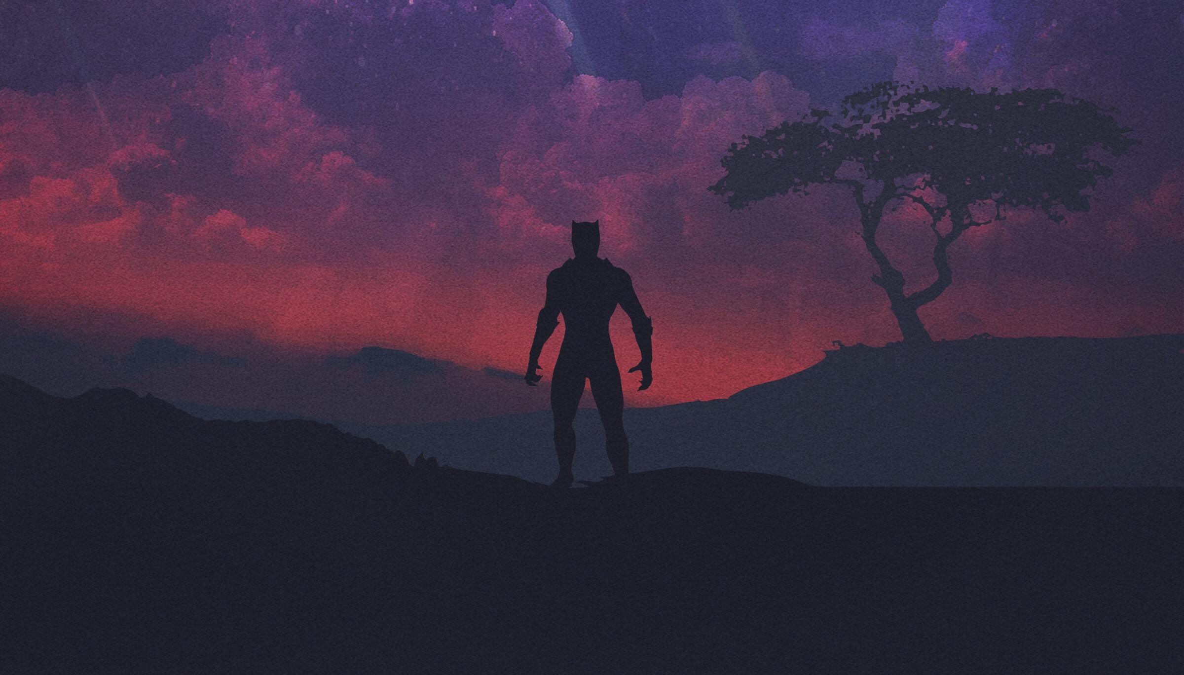 2400x1368 Black Panther Movie Artwork HD Movies, 4k Wallpaper, Image, Background, Photo and Picture