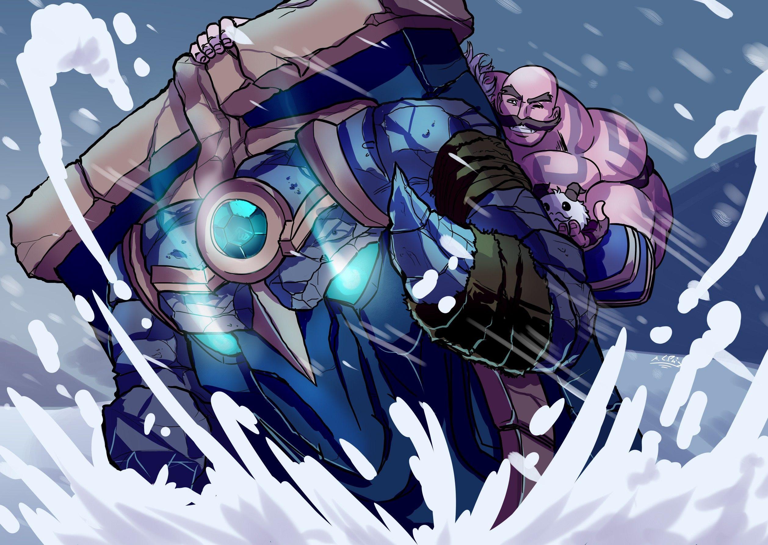 2516x1784 Braum. Wallpaper & Fan Arts. League Of Legends