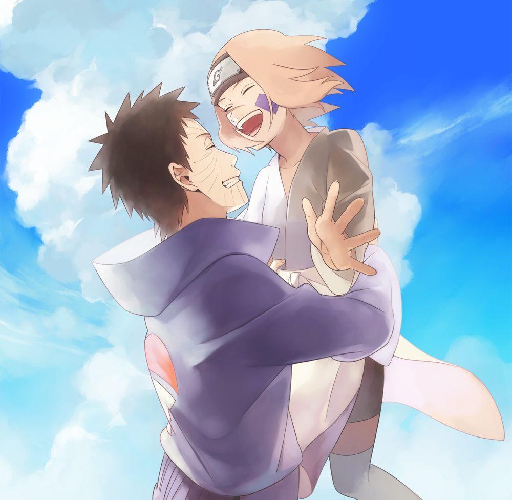 1000x976 Obito And Rin Wallpaper