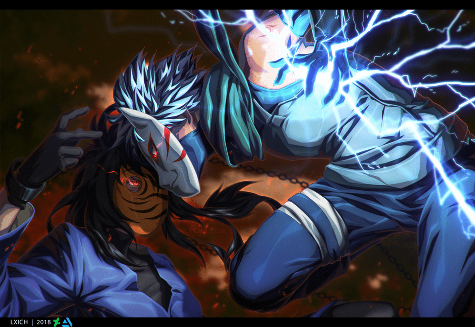 1920x1322 Obito And Kakashi Wallpaper