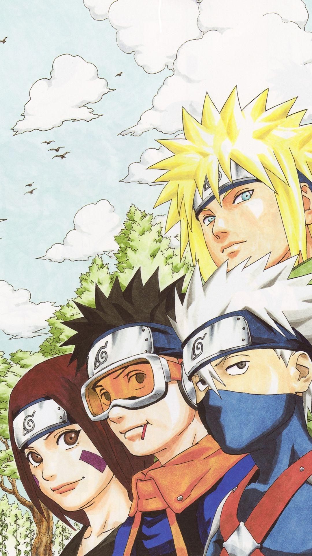 1080x1920 Kakashi And Obito Wallpaper