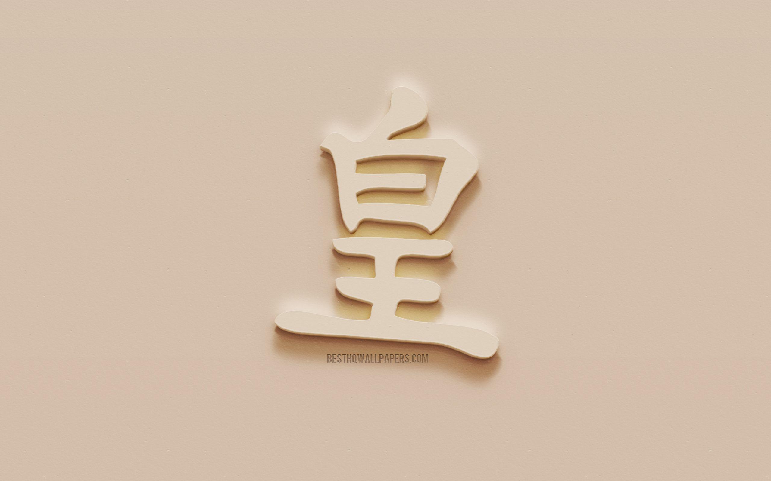 2560x1600 Download wallpaper King Japanese character, King Japanese hieroglyph, Japanese Symbol for King, King Kanji Symbol, plaster hieroglyph, wall texture, King, Kanji for desktop with resolution 2560x1600. High Quality HD picture wallpaper