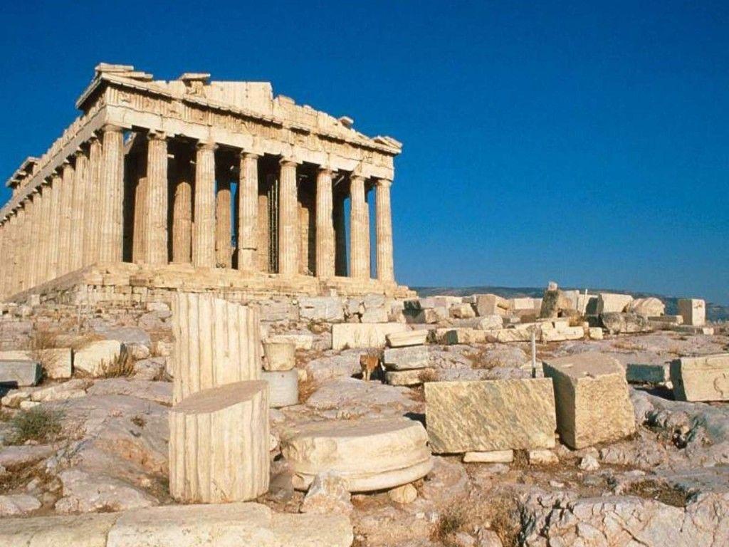 1024x768 Parthenon Temple Acropolis Wallpaper