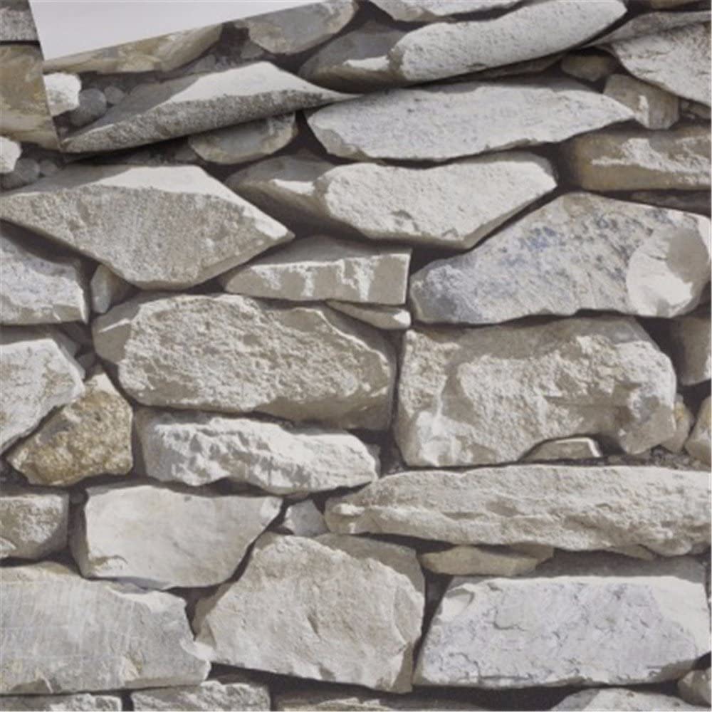 1000x1000 Retro 3D solid Brick wallpaper rock wallpaper imitation stone wallpaper background wall paper, D: Amazon.co.uk: Kitchen & Home