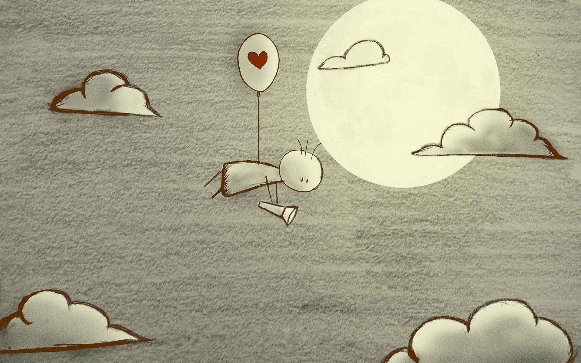 1920x1200 Love Heart Art Drawing wallpaperx1200