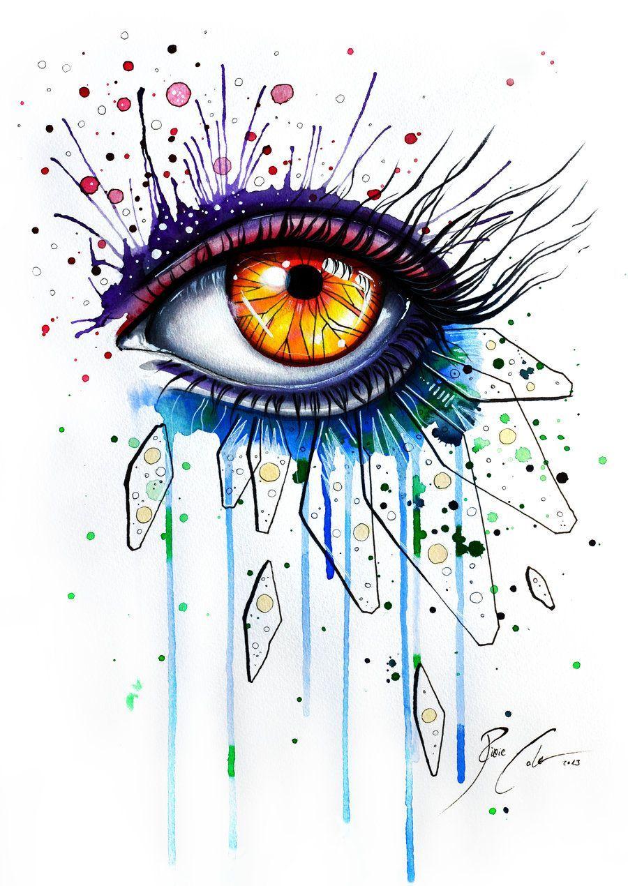900x1270 Abstract Art Eyes Painting. Eye painting, Eye art, Art