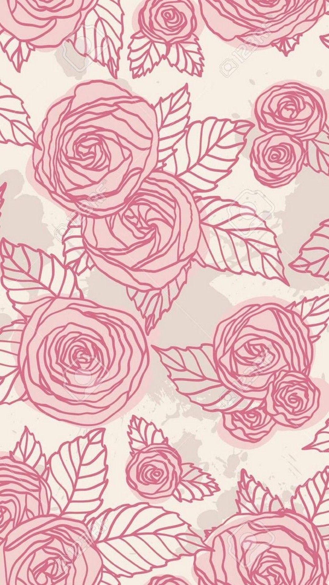 1080x1920 Cute Girly Rose Gold Wallpaper iPhone