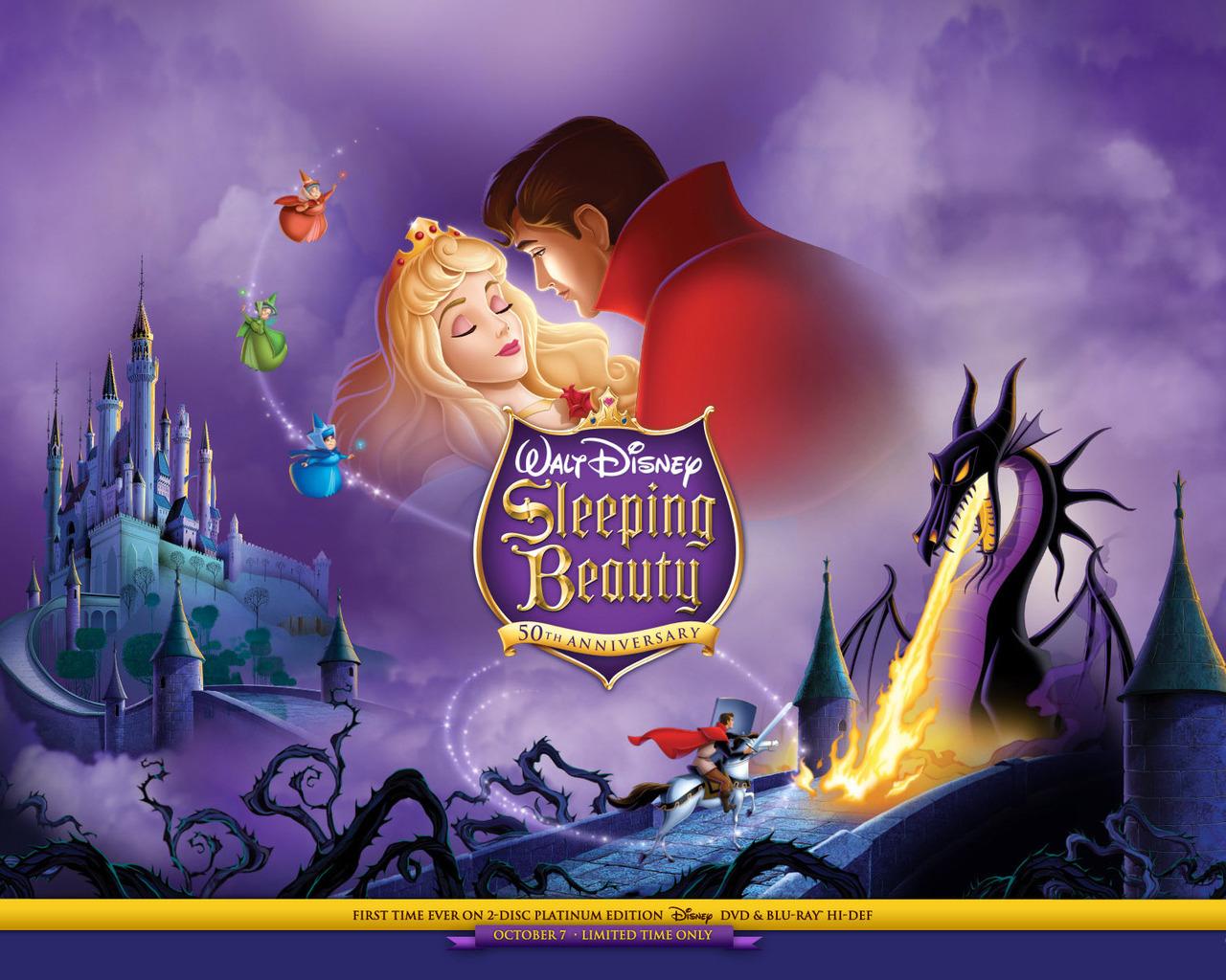1280x1024 42PFT5R Sleeping Beauty Desktop Wallpaper 1280x1024 px