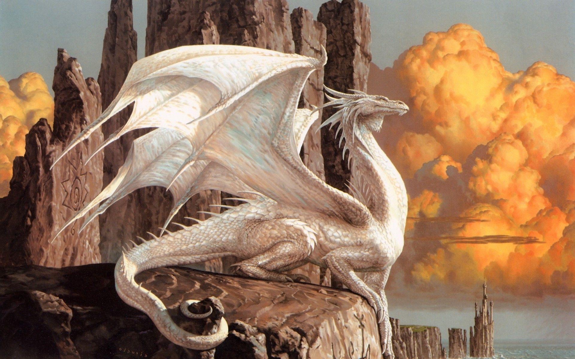 1920x1200 Ciruelo Cabral, Dragon, Fantasy Art, Drawing Wallpaper HD / Desktop and Mobile Background