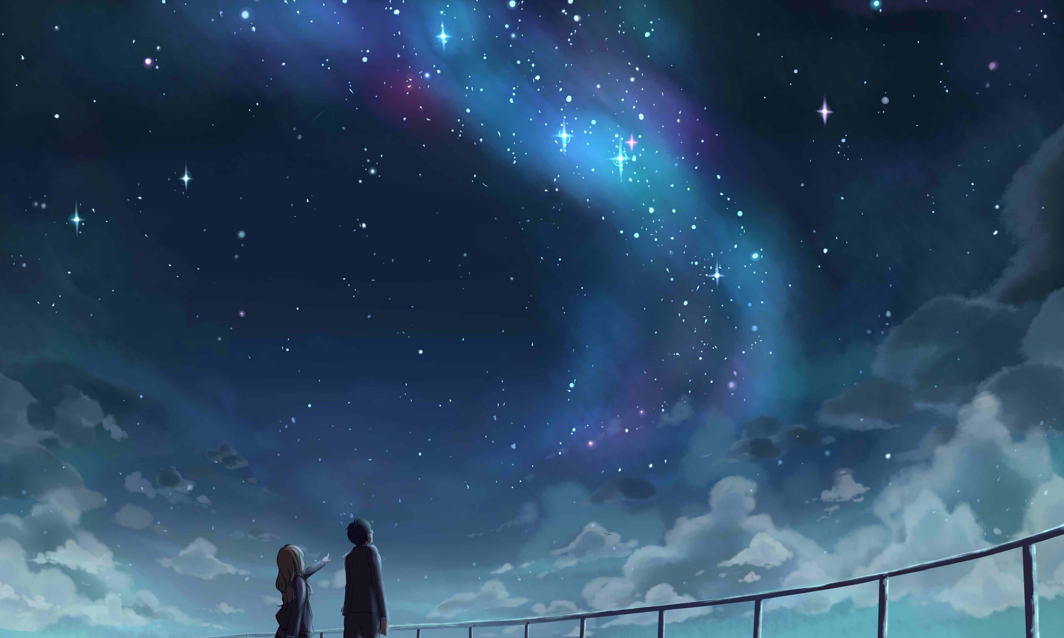 Galaxy Anime 4K Wallpapers - Top Free Galaxy Anime 4K Backgrounds