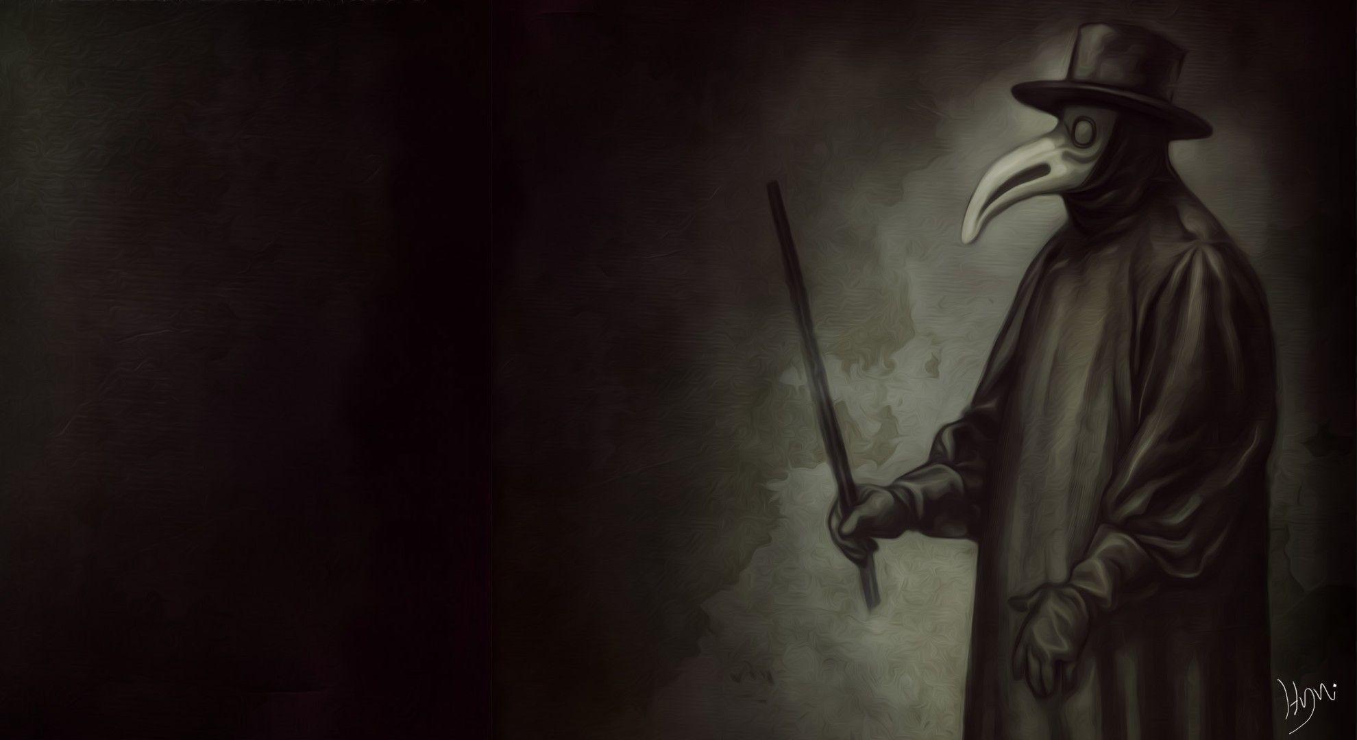 1980x1080 Plague Doctor Wallpaper