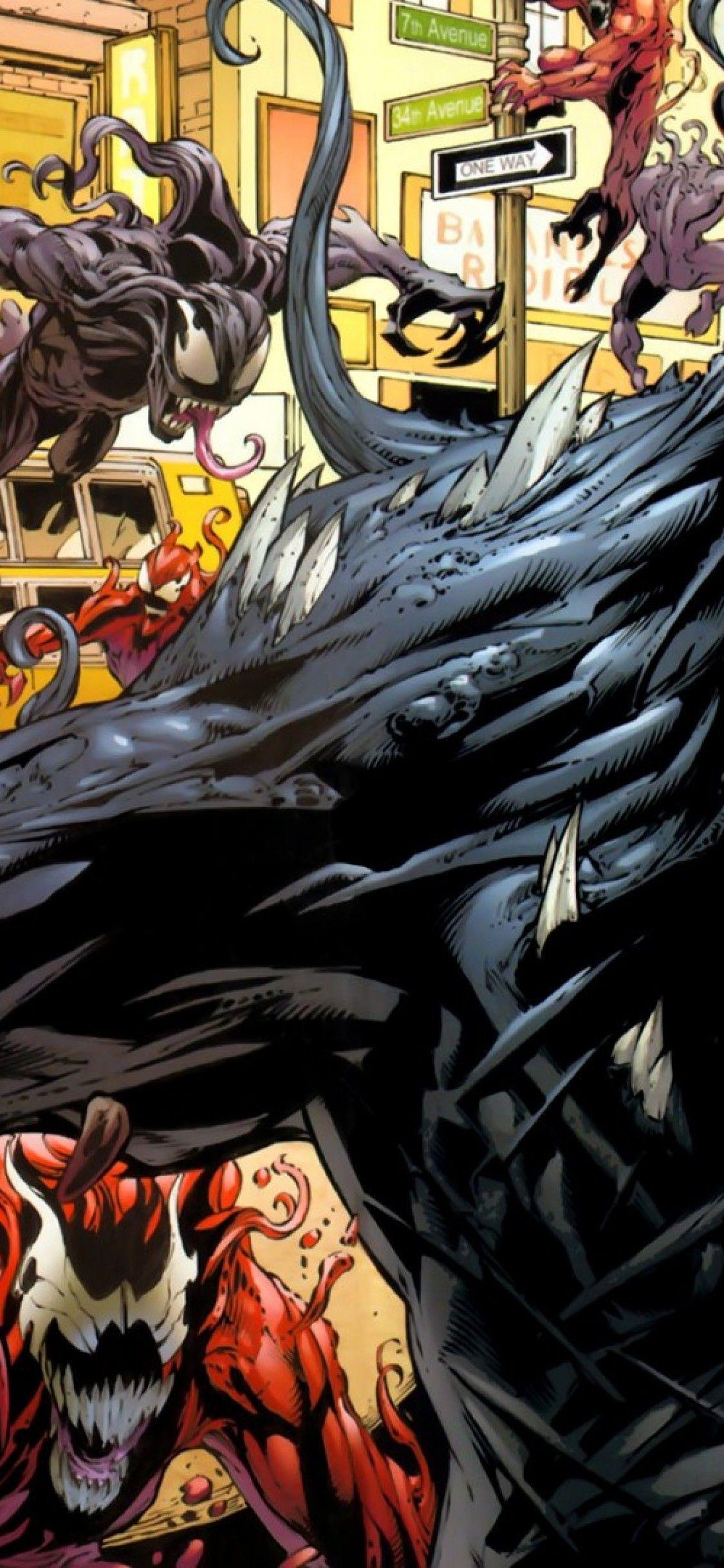 1125x2436 Venom iPhone X Wallpaper Download