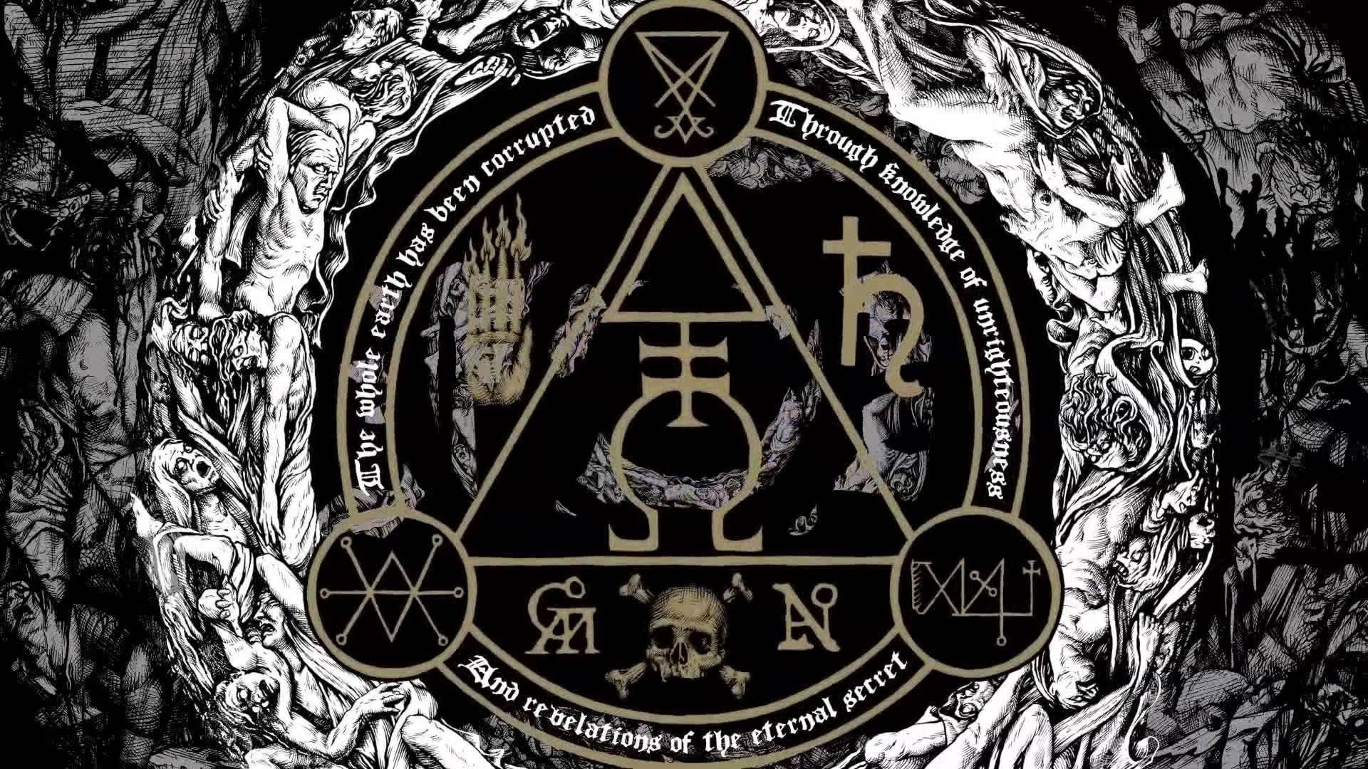 1920x1080 GOATWHORE black death metal heavy thrash dark evil occult satanic wallpaperx1080