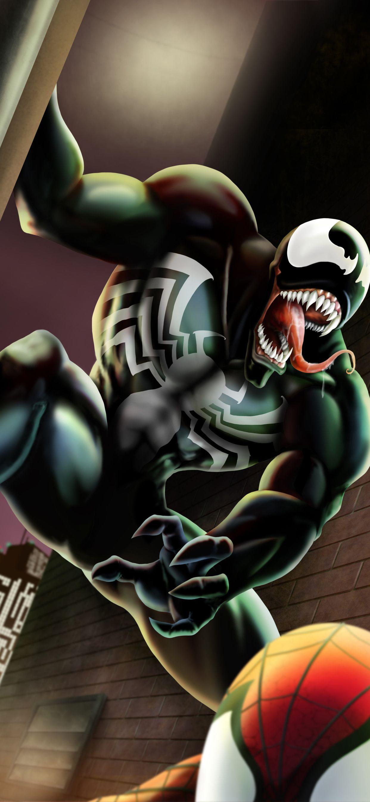 1242x2688 4k Venom Comic Art iPhone XS MAX HD 4k Wallpaper, Image, Background, Photo and Picture