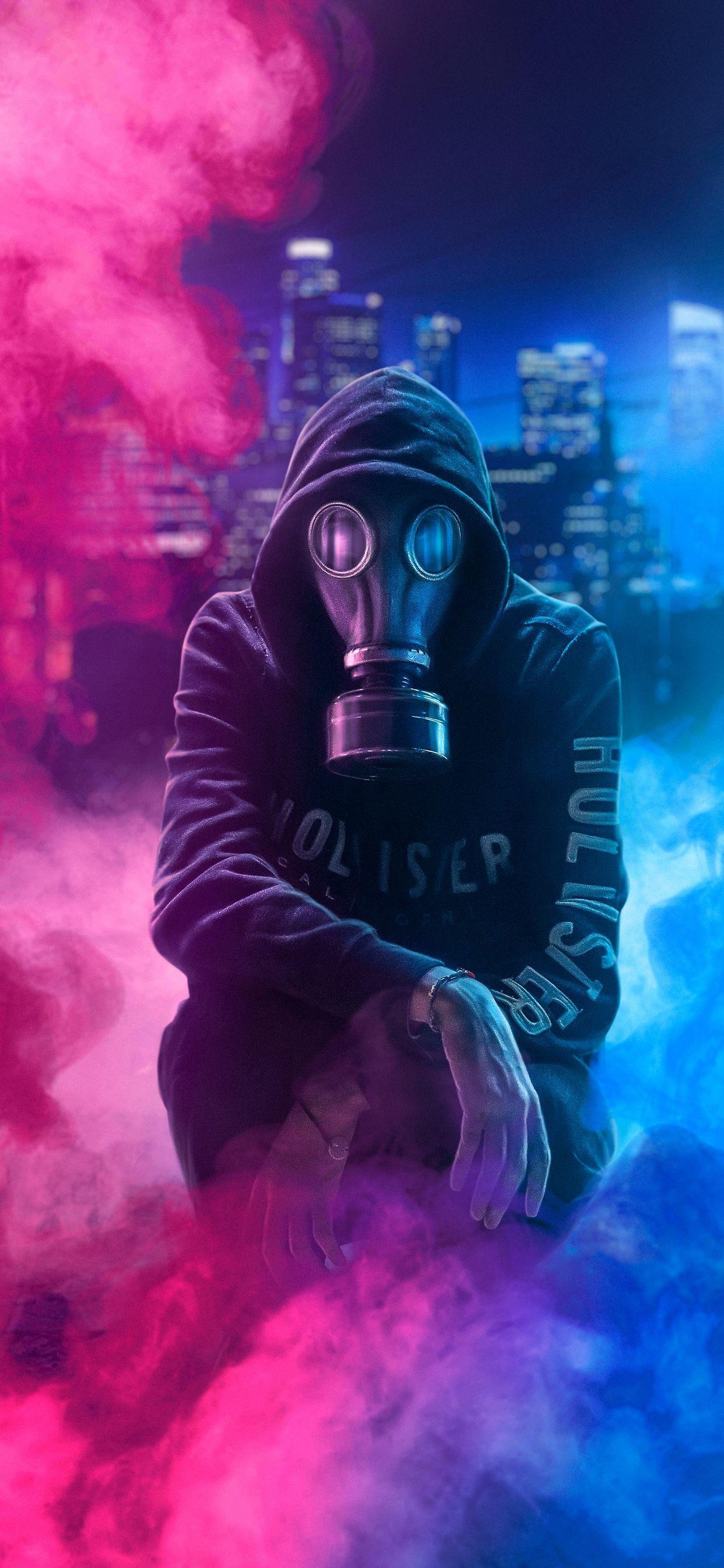 1242x2688 Cool Mask Wallpaper