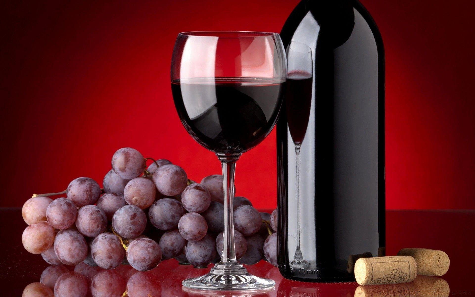 1920x1200 Red Wine Bottle
