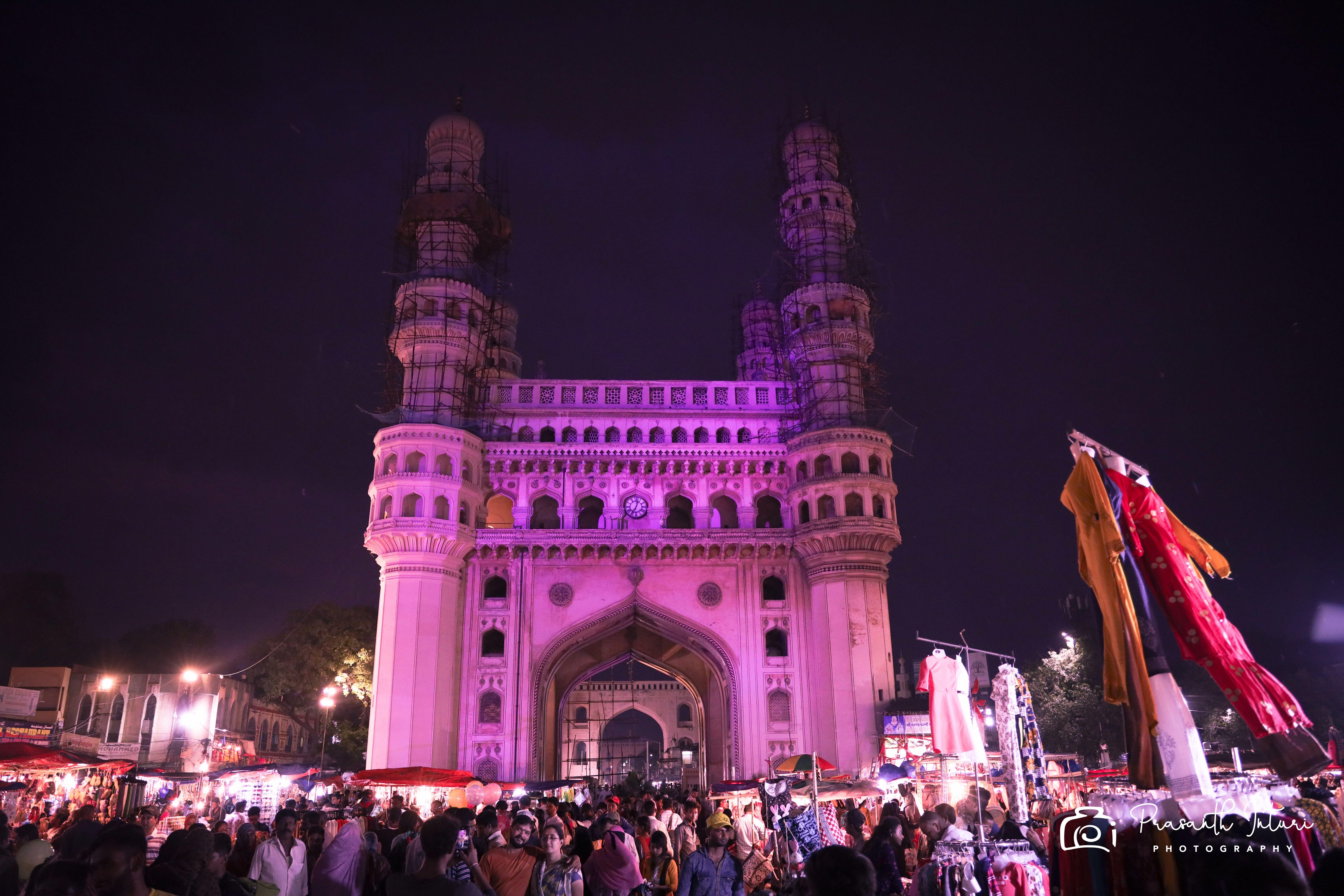6720x4480 Free of Charminar, famous landmark, historic architecture