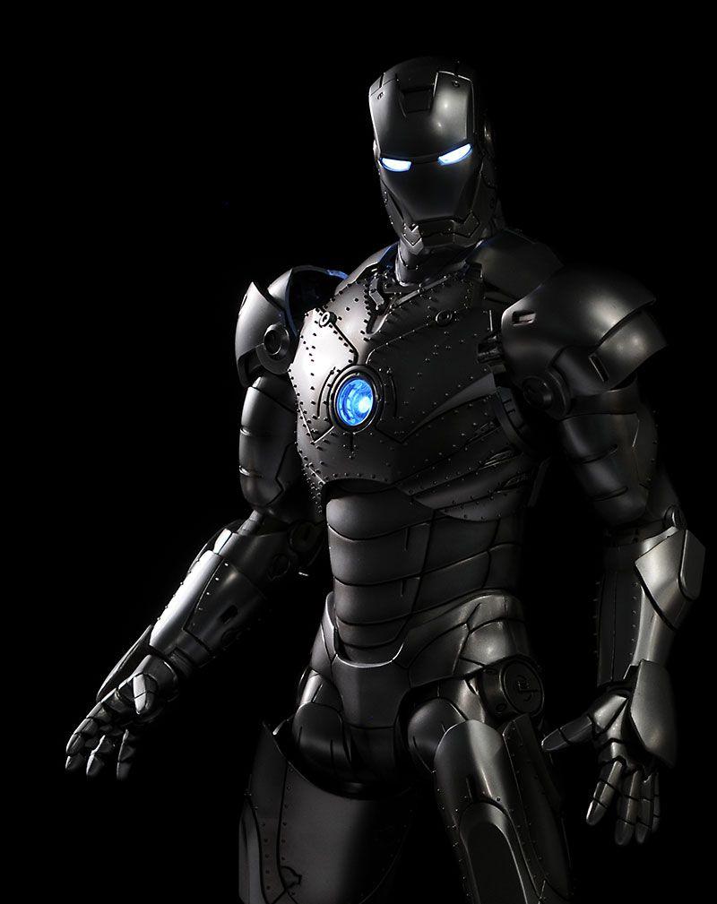 800x1009 Review and photo of Hot Toys Iron Man MK II sixth scale action figure