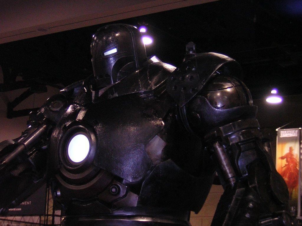 1024x768 Iron Monger 2. Iron Monger Display at Marvel Comics