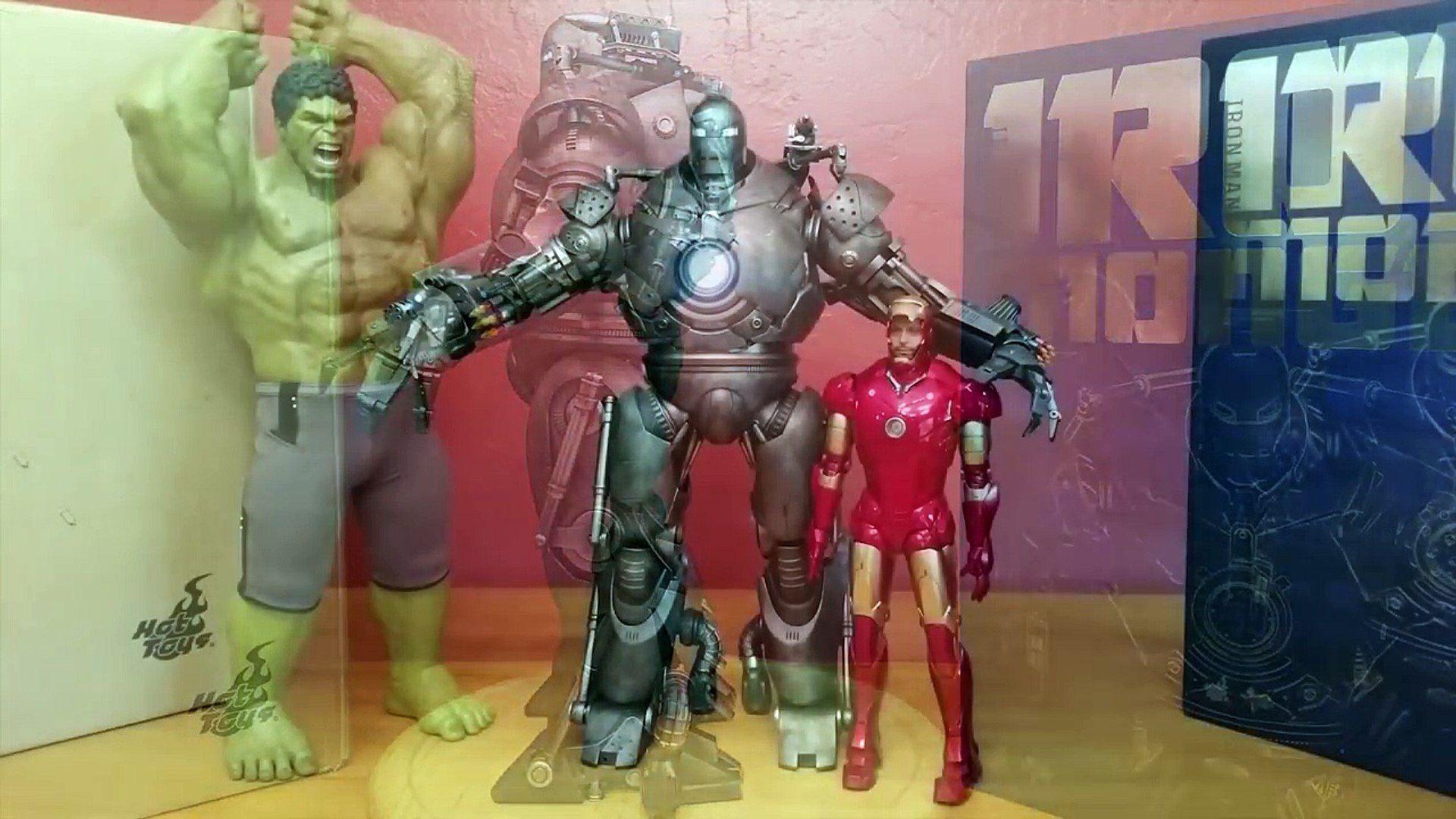 1920x1080 Unboxing Jeff Bridges As Hot Toys Iron Monger 1 6 Scale MMS 164 Iron Man Limited Figure