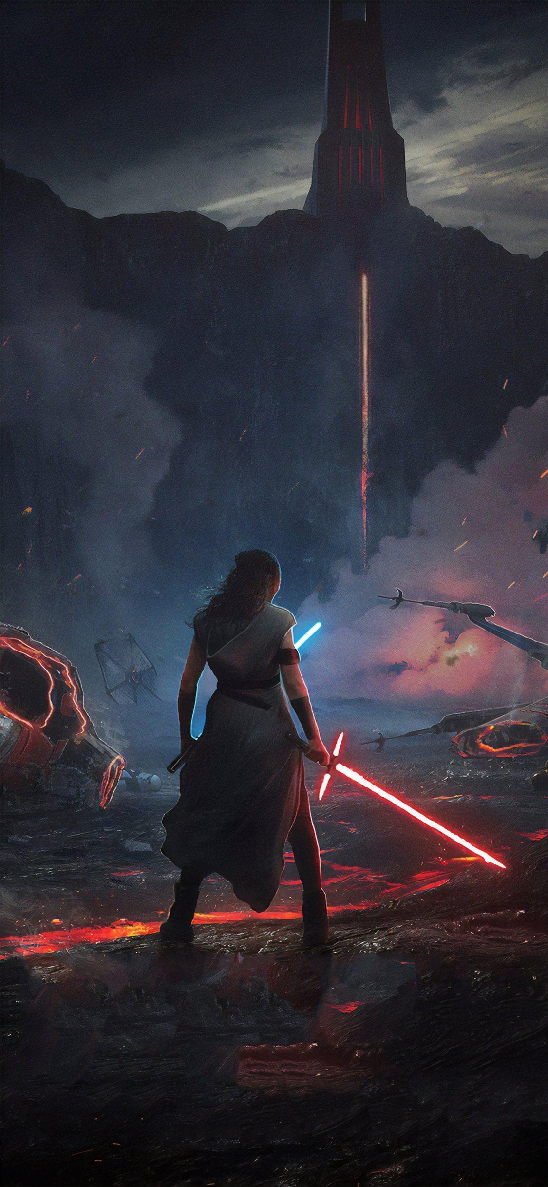1125x2436 Rey Skywalker iPhone Wallpaper .