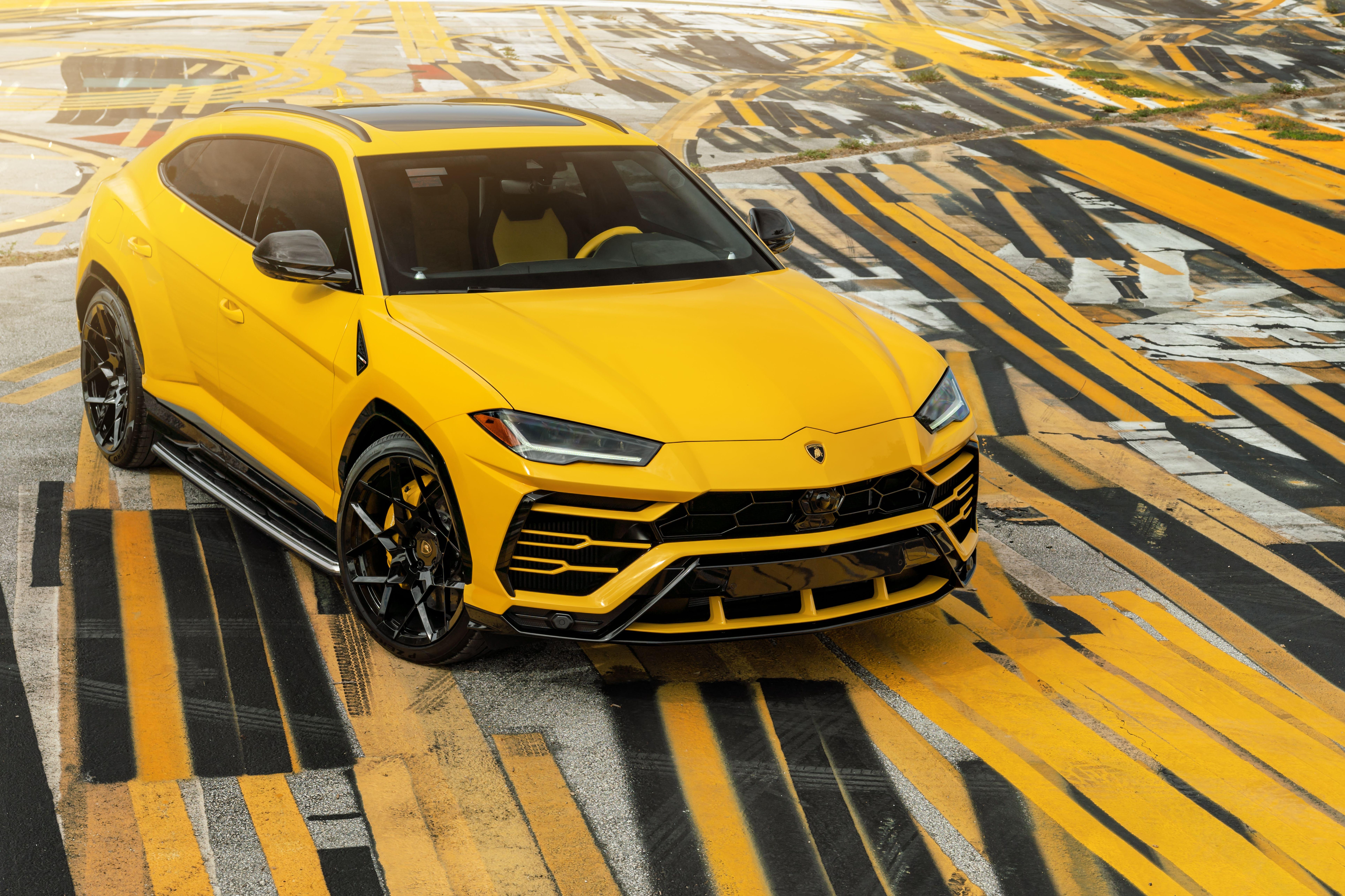 7716x5142 AG MC Yellow Lamborghini Urus, HD Cars, 4k Wallpaper, Image, Background, Photo and Picture