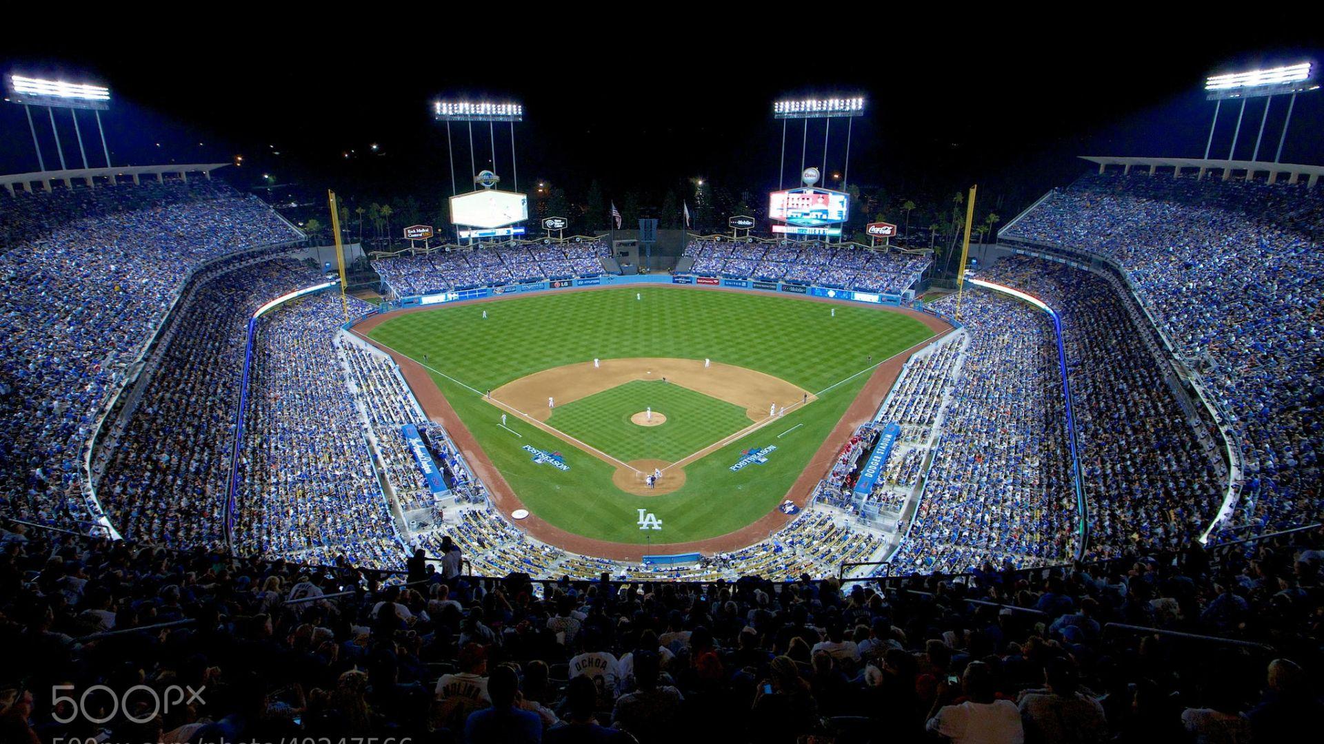 Dodgers Stadium Wallpapers Top Free Dodgers Stadium Backgrounds Wallpaperaccess