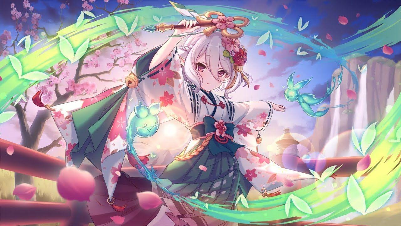 1280x720 Princess Connect! Re:Dive New Year Kokkoro Burst and Live2D