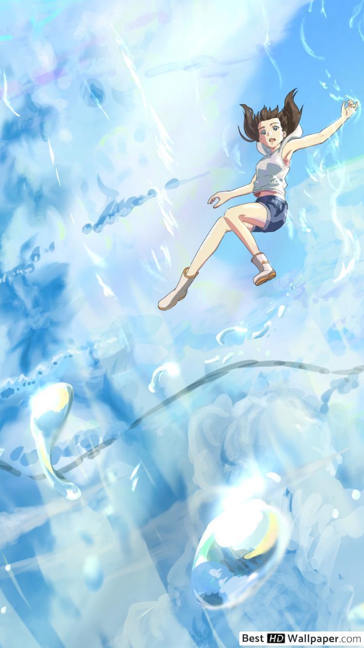 750x1334 Weathering With You iPhone Wallpaper