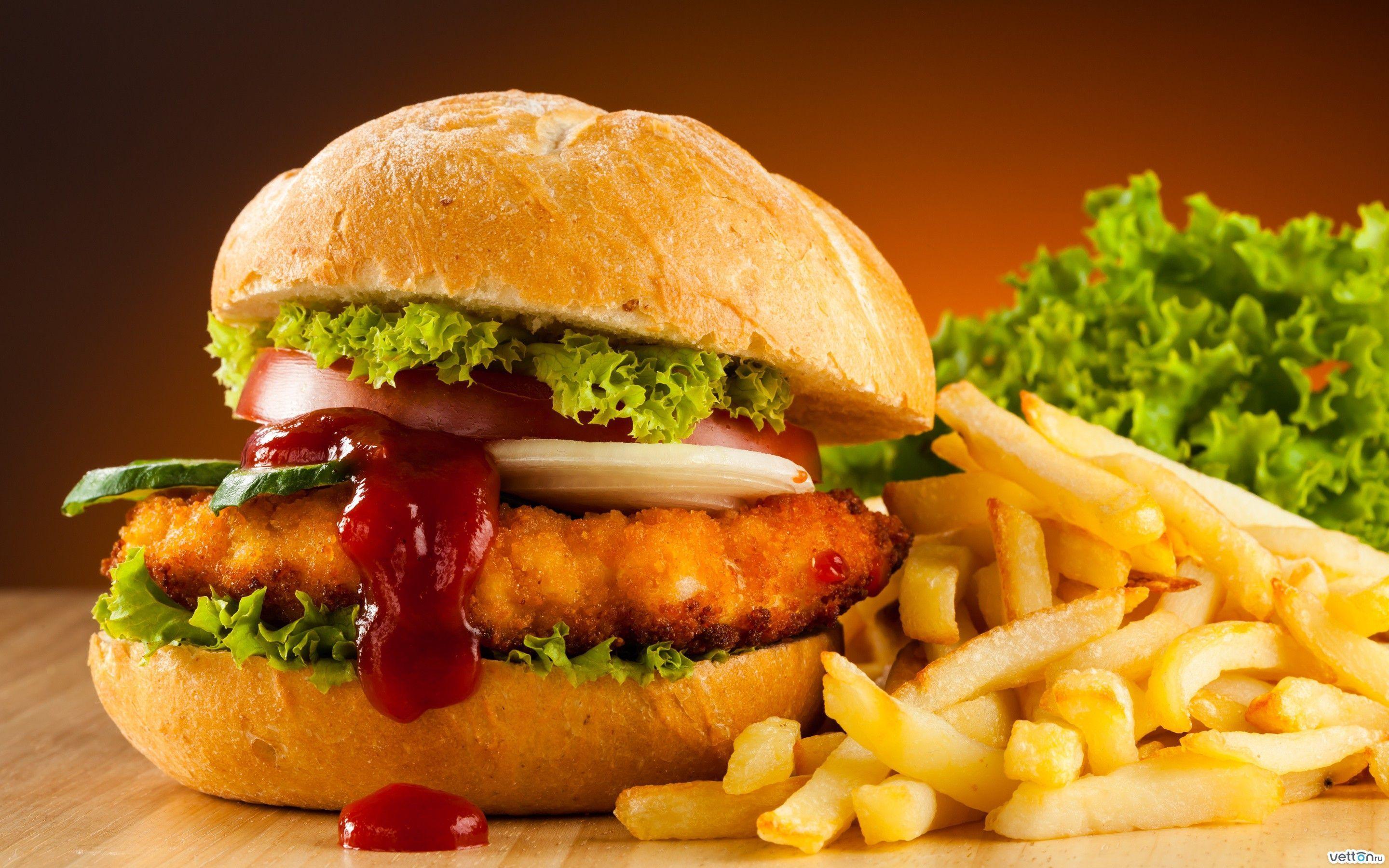 Chicken Burger Wallpapers Top Free Chicken Burger Backgrounds Wallpaperaccess