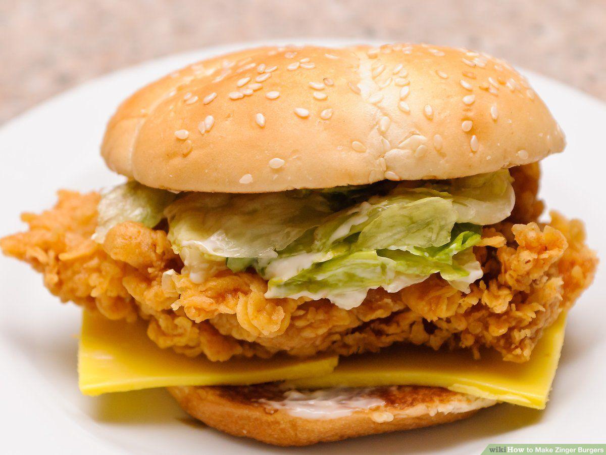 1200x900 How to Make Zinger Burgers: 15 Steps (with Picture)