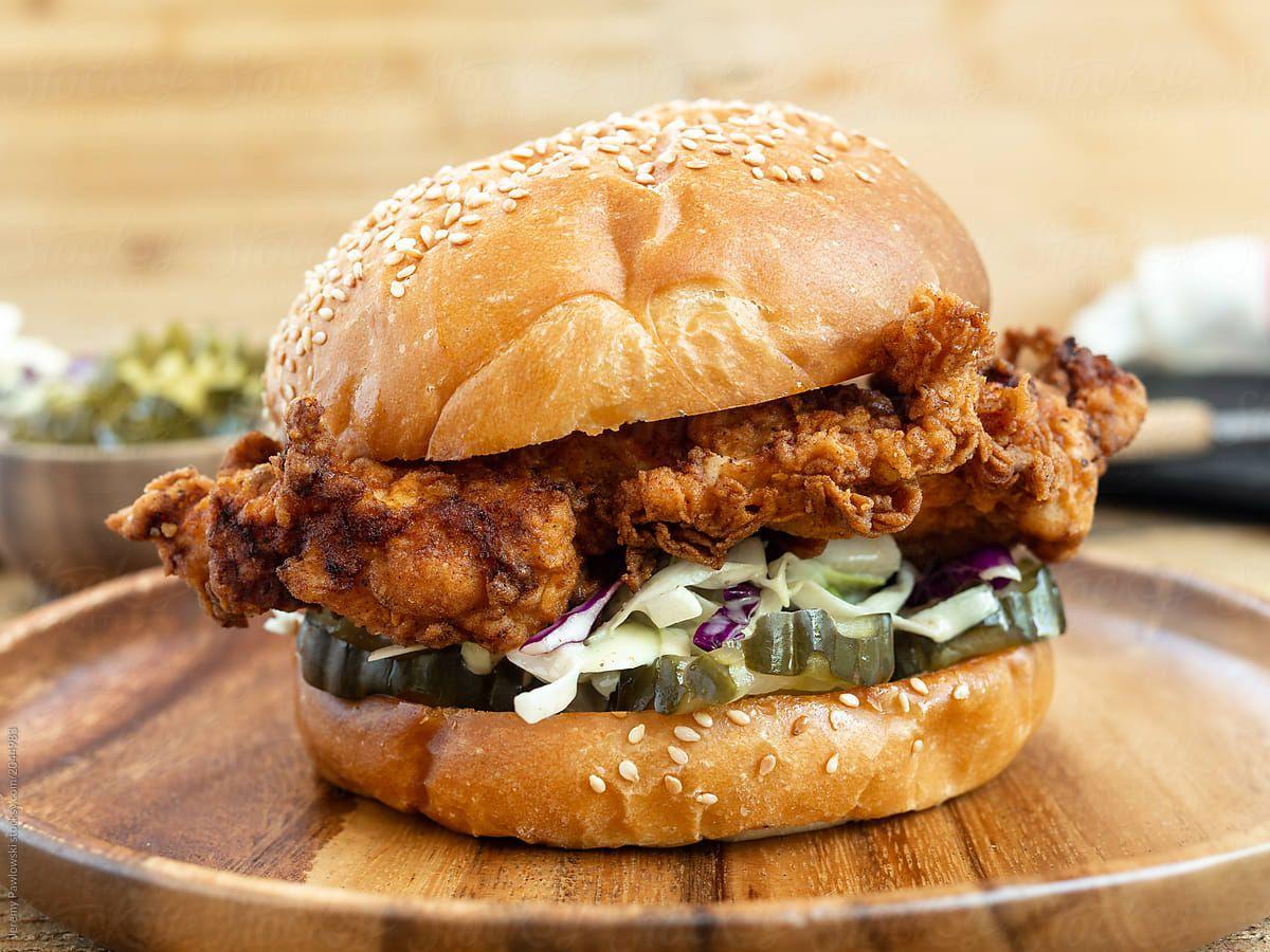 1200x900 Fried Chicken Sandwich by Jeremy Pawlowski, Fried chicken
