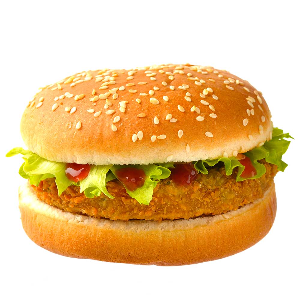 1000x1000 Burger Background White Image