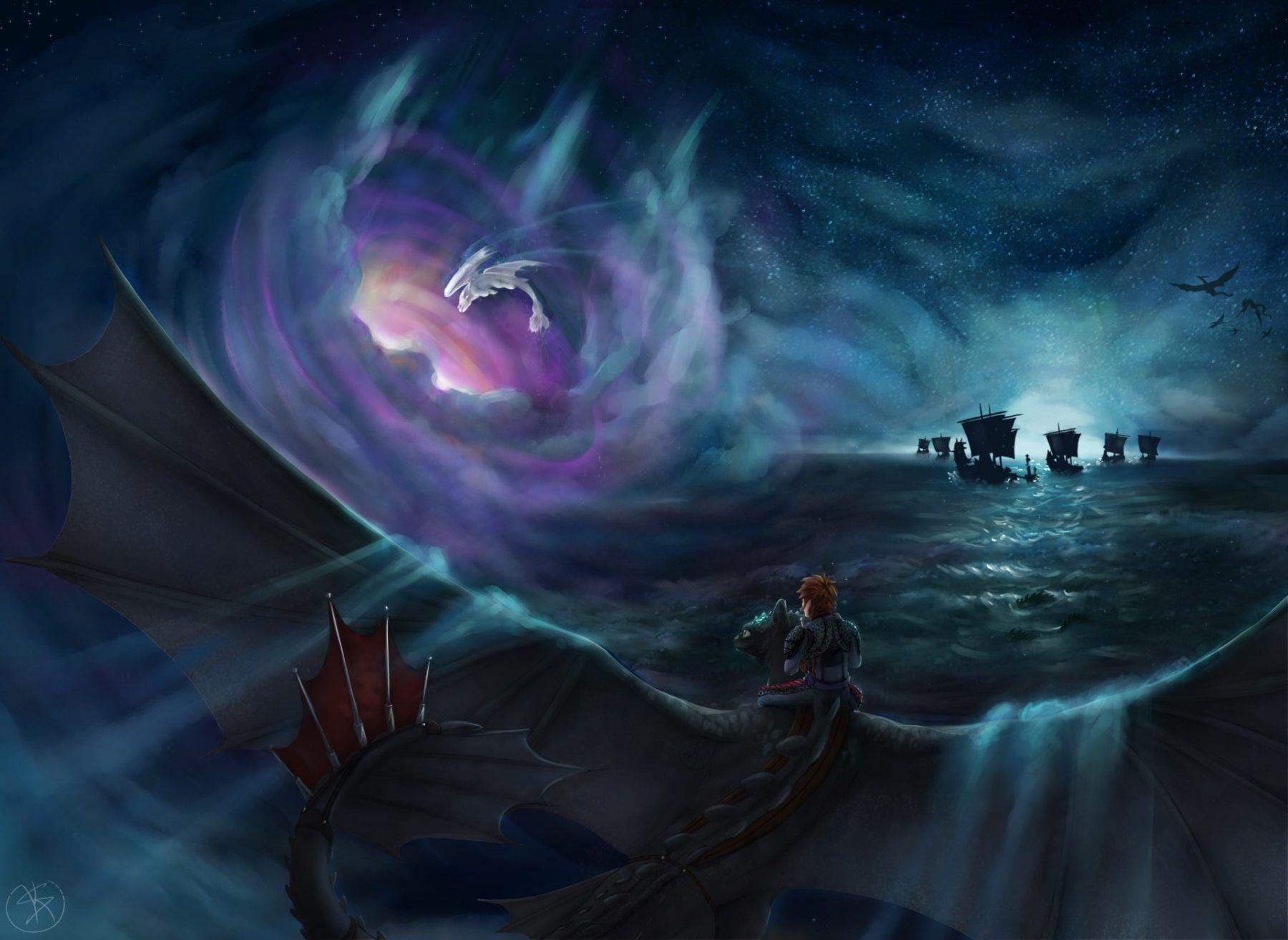 1800x1313 How To Train Your Dragon Wallpaper How To Train Your Your Dragon The Hidden World Art