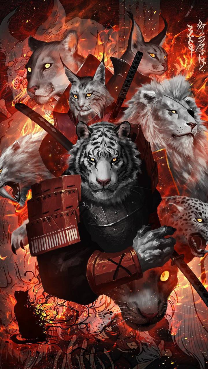720x1280 Big cats wallpaper