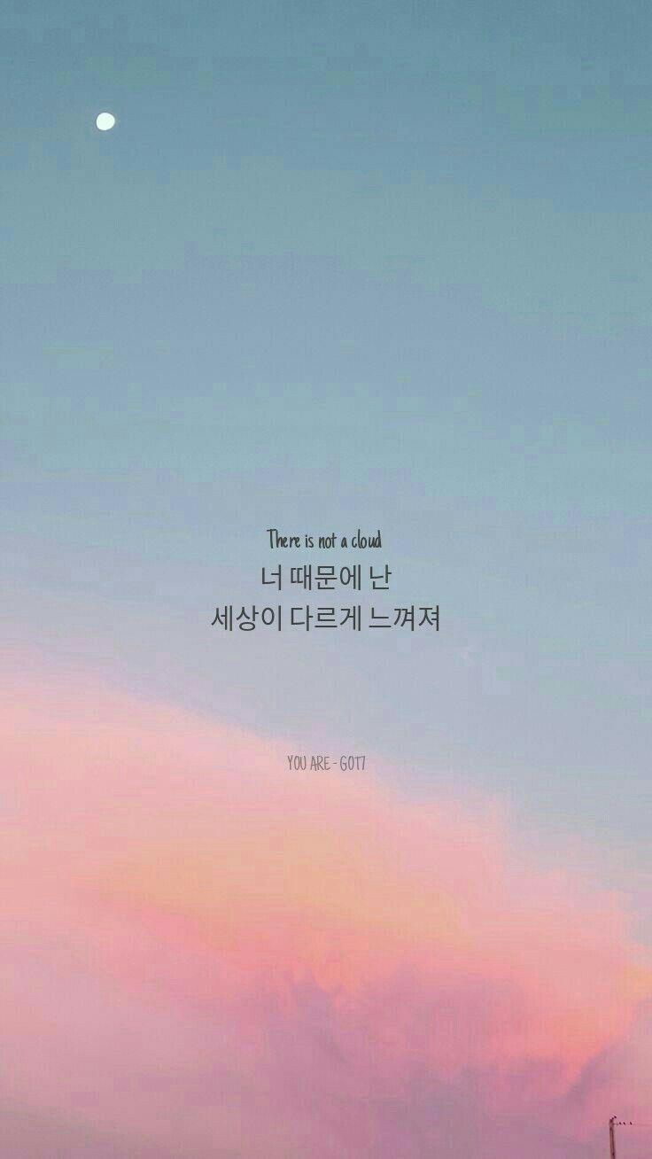 736x1308 Korean Aesthetic Quotes Wallpaper