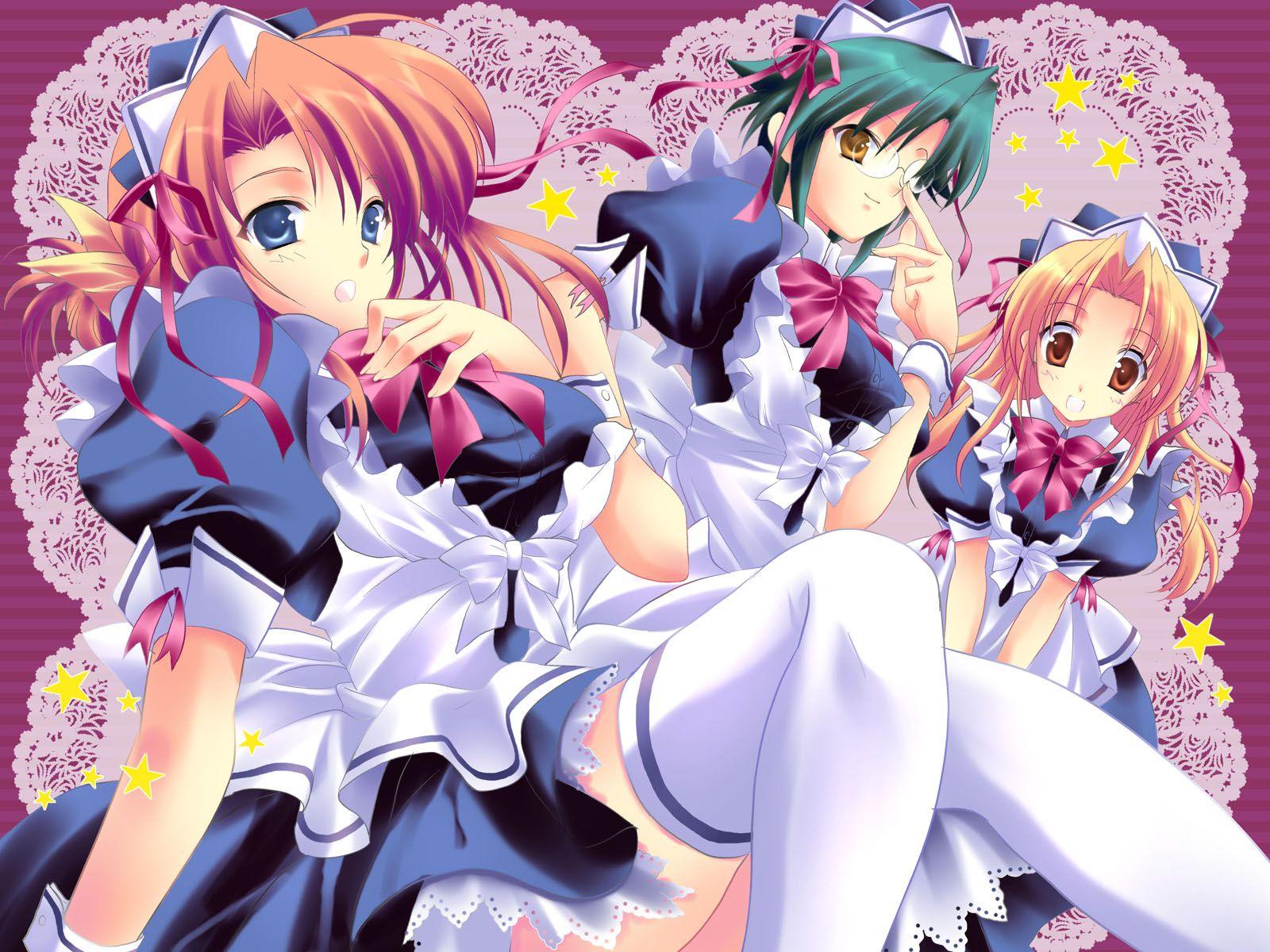 1600x1200 Anime Maid Wallpaperx1200