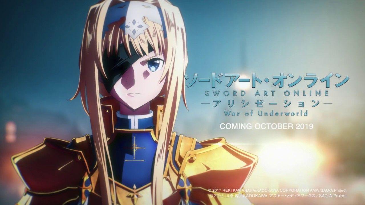 1280x720 Sword Art Online Alicization War Of Underworld Wallpaper HD Wallpaper