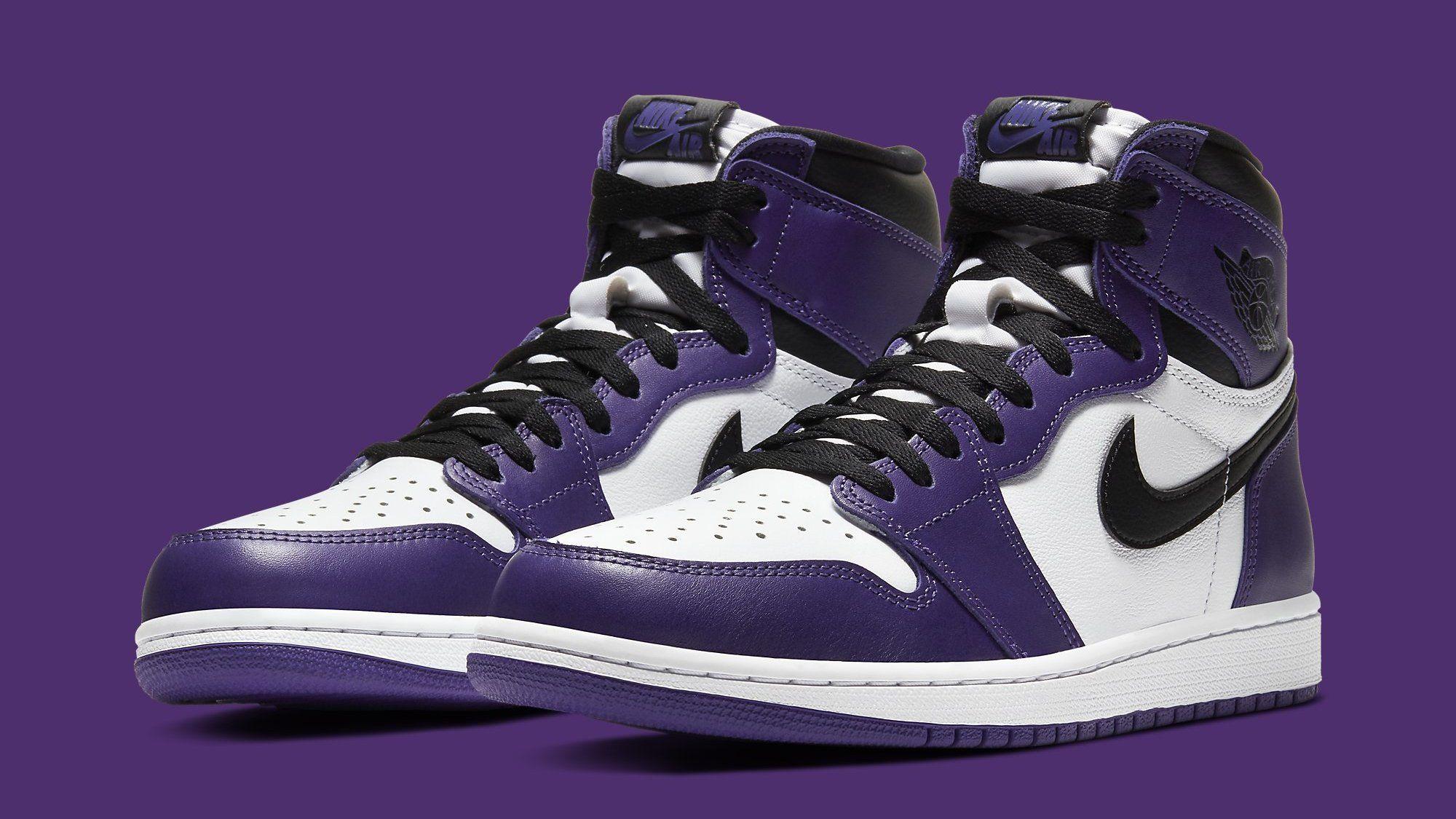 2000x1125 Air Jordan 1 Retro High OG 'Court Purple White Black' 555088 500 Release Date