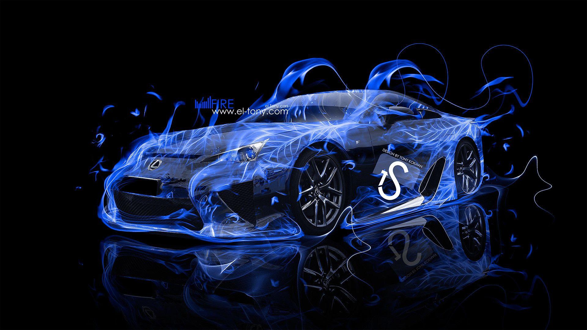 1920x1080 Blue Fire Wallpaper HD