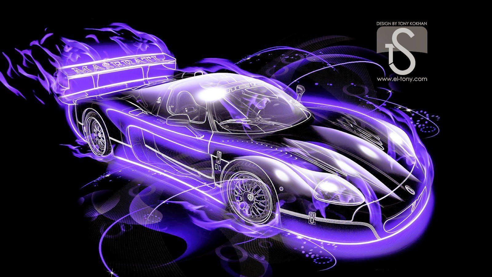 1600x900 Amazon Fire Car Wallpaper