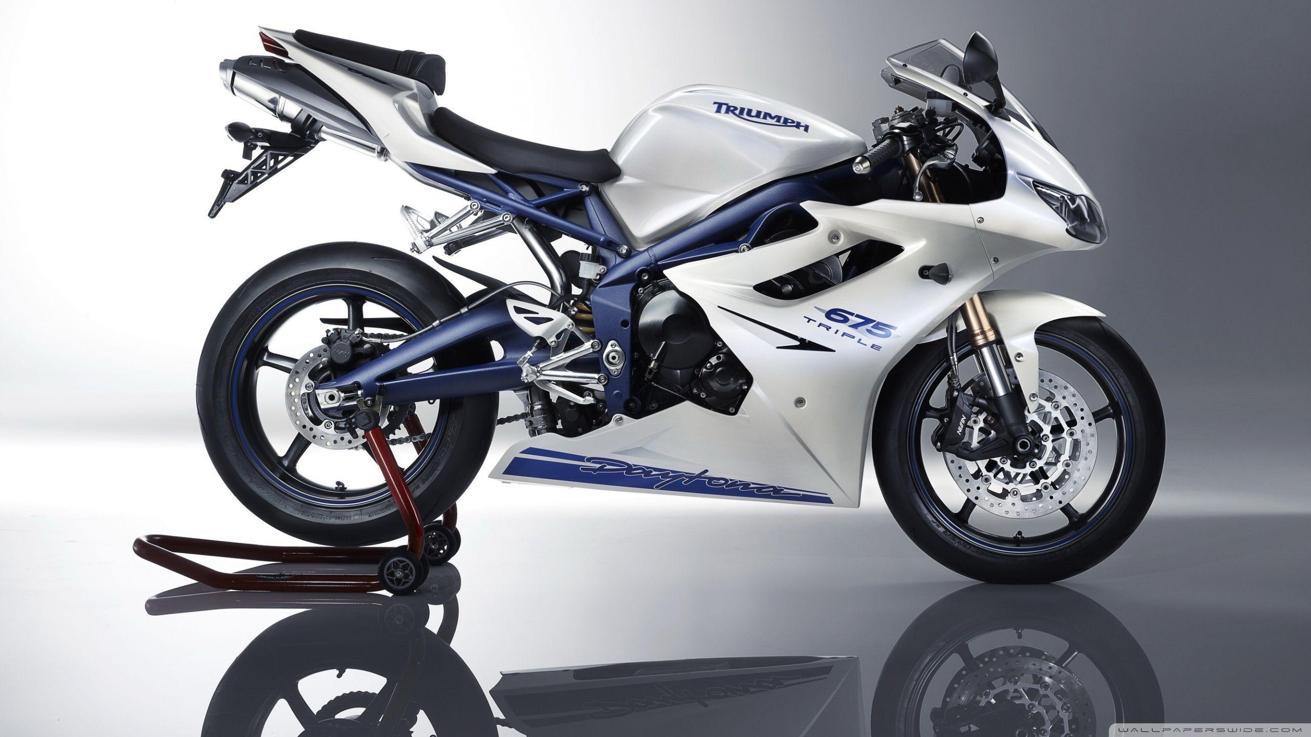 2560x1440 Triumph Daytona 675 Bike Ultra HD Desktop Background Wallpaper for 4K UHD TV : Widescreen & UltraWide Desktop & Laptop : Tablet