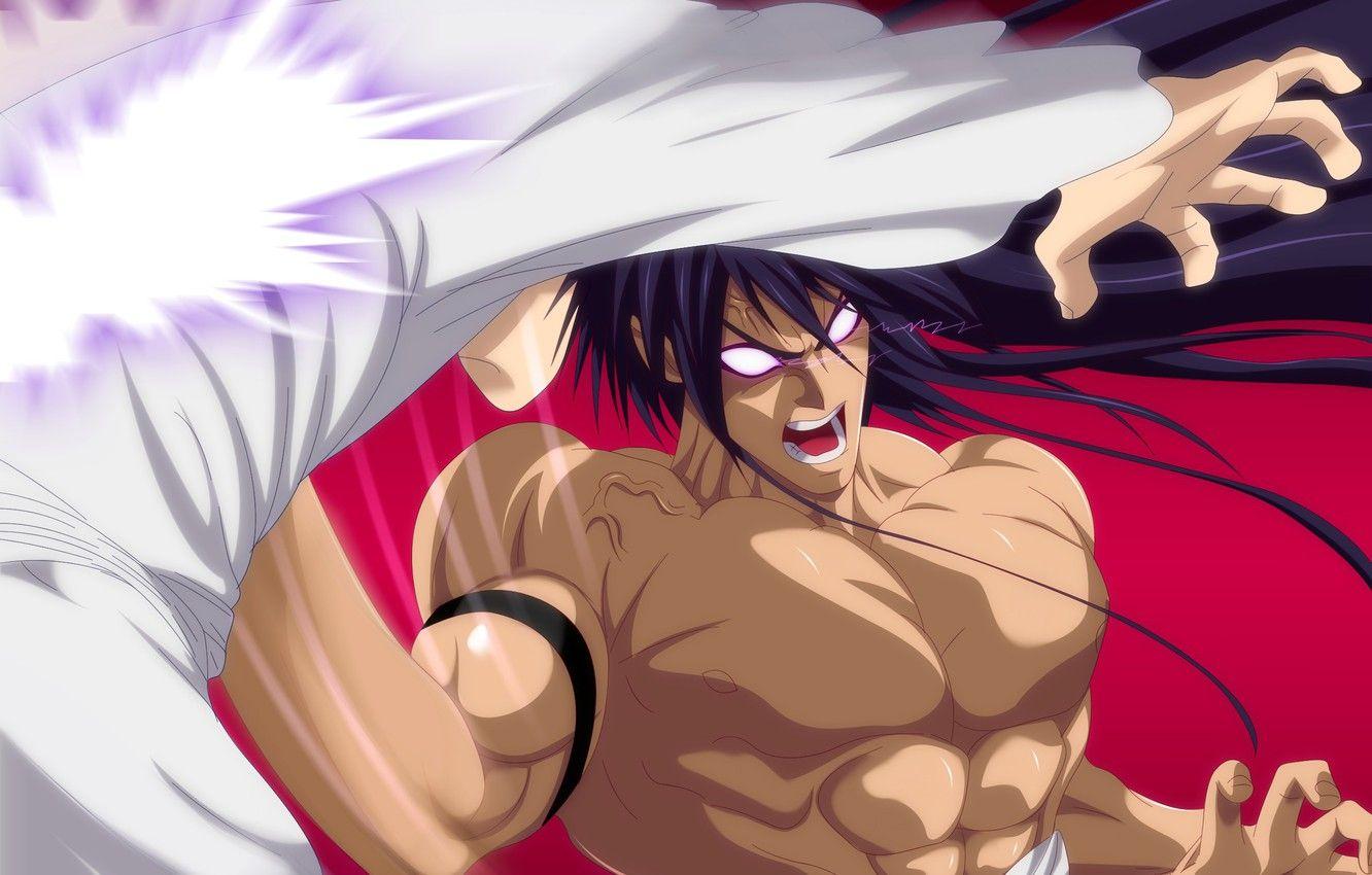 1332x850 Wallpaper anime, fight, punch, asian, manga, strong, Saitama, One Punch Man, japonese, Suiryu image for desktop, section сёнэн
