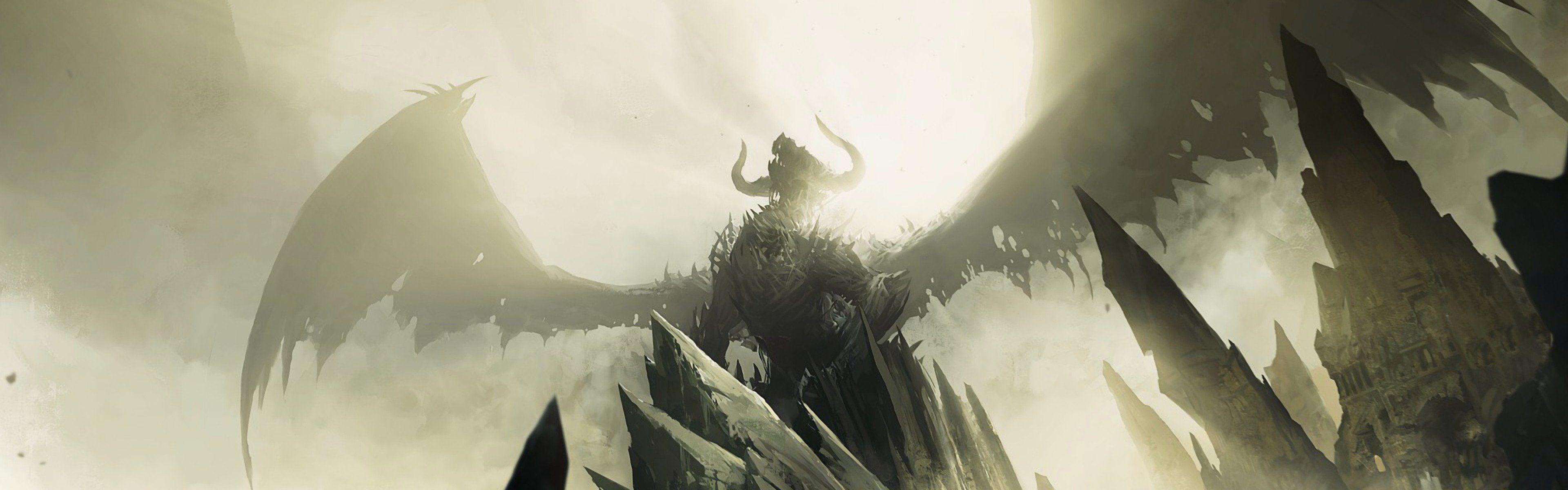 3840x1200 multiple display, Demons Souls HD Wallpaper / Desktop and Mobile Image & Photo