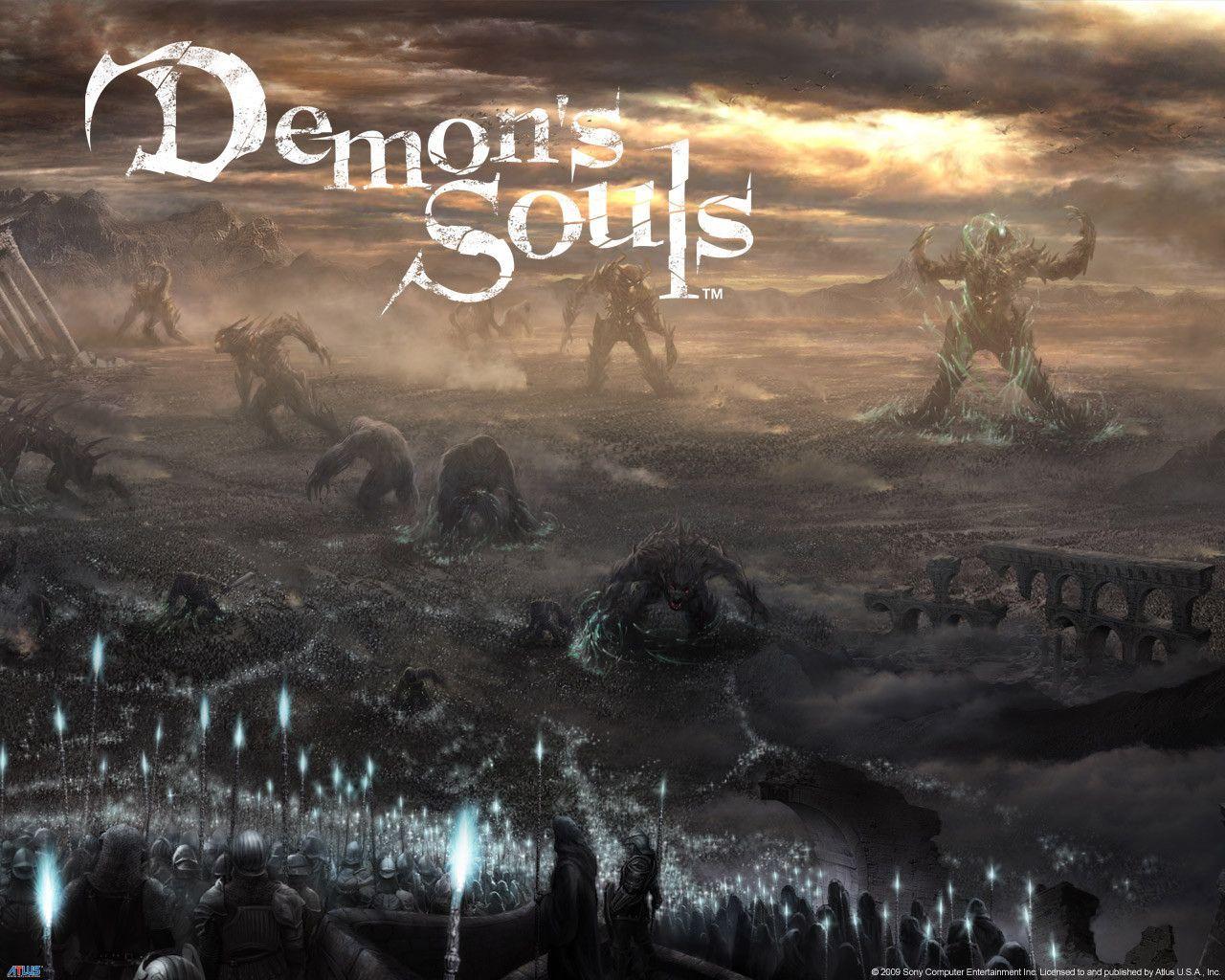 1280x1024 Demons Souls Wallpaper. 壁紙, 魂