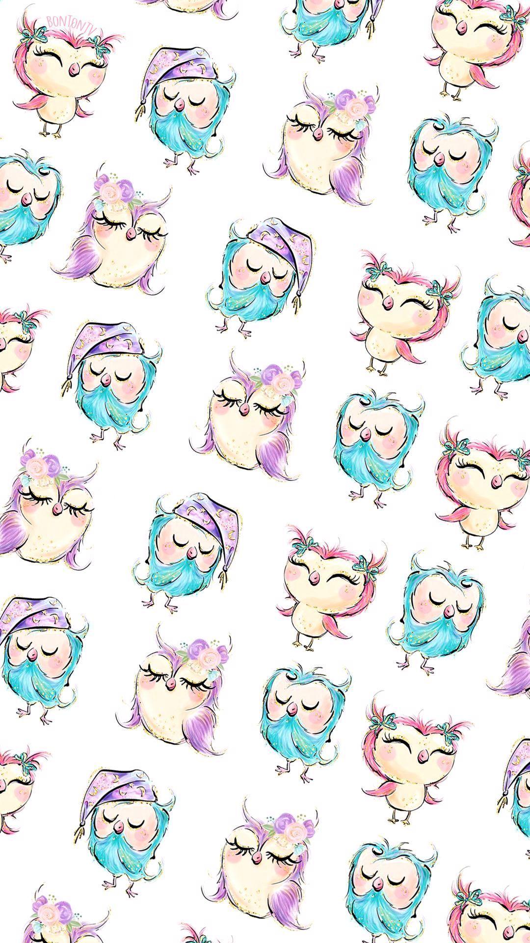 Cute Owl Phone Wallpapers - Top Free Cute Owl Phone Backgrounds ...