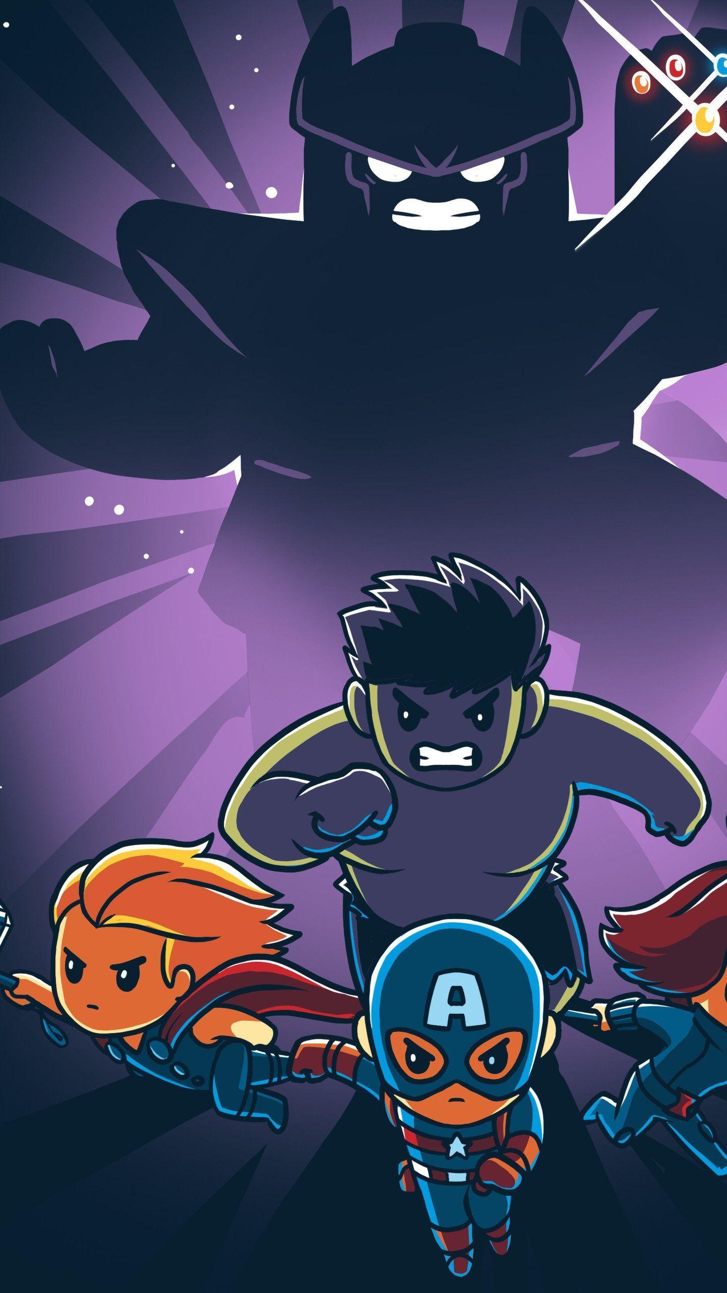 1440x2560 Little Avengers, HD Superheroes Wallpaper Photo and Picture. Captain america wallpaper, Avengers wallpaper, Thor artwork