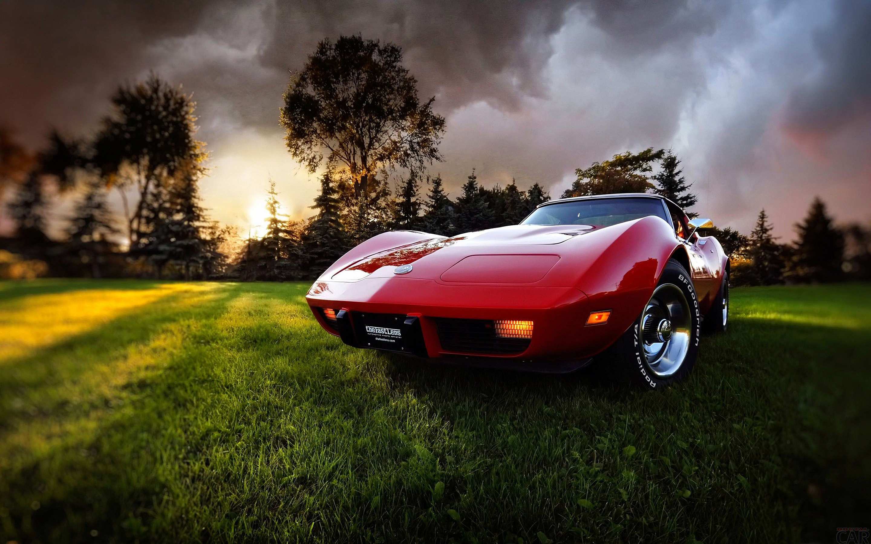 2880x1800 Red Chevrolet Corvette. Widescreen wallpaper beautiful cars wallpaper