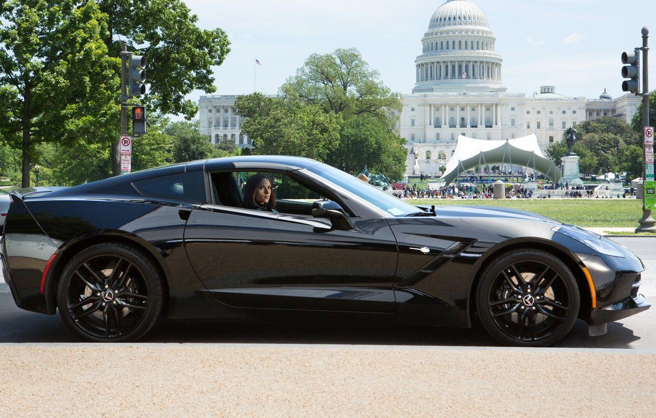 1332x850 Wallpaper Corvette, Chevrolet, Scarlett Johansson, Girl, Action, Red, Beautiful, the, Street, Wallpaper, Eyes, Black Widow, Year, MARVEL, Stingray, Walt Disney Picture image for desktop, section фильмы