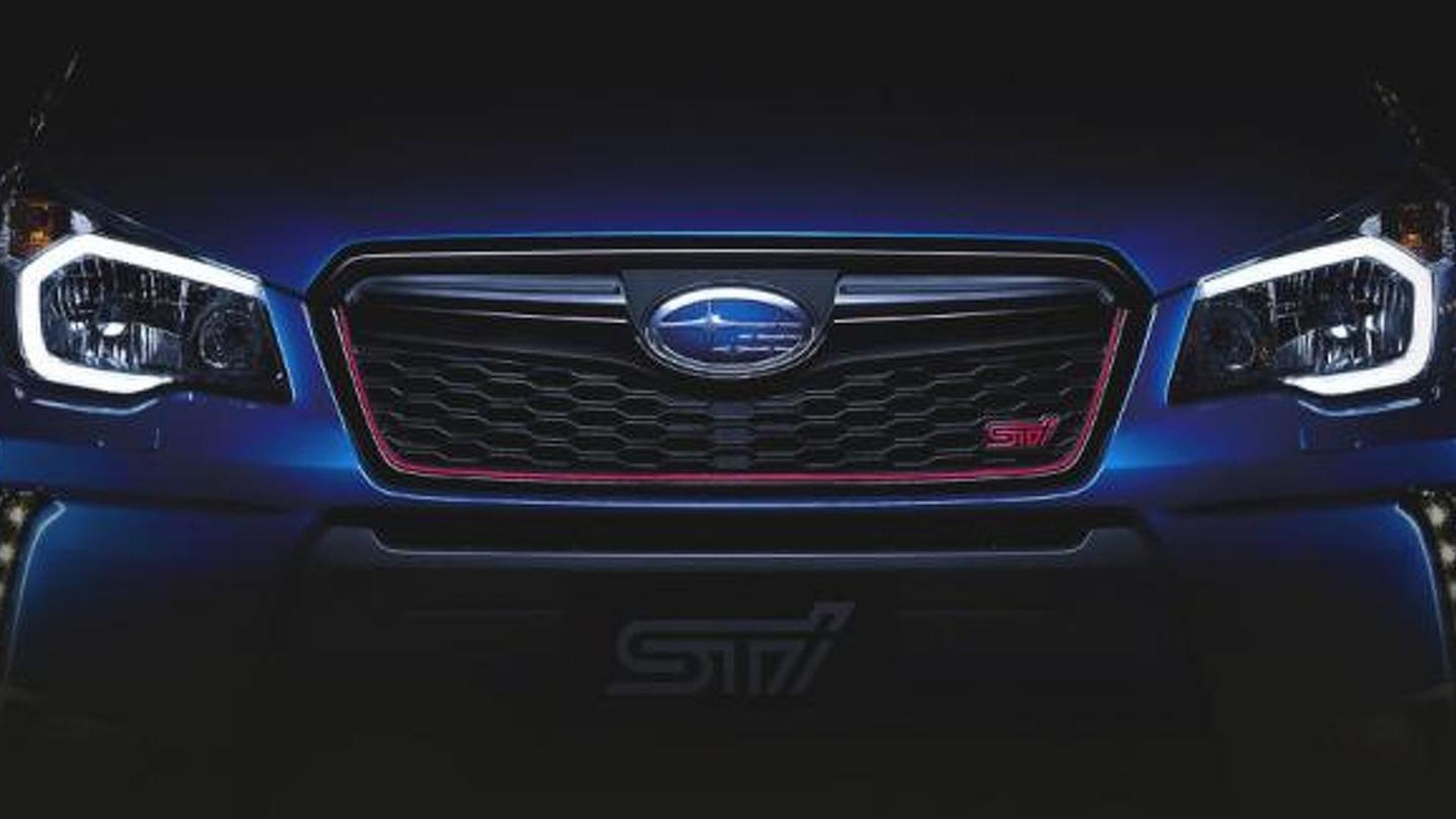 1920x1080 Subaru Forester STi teased ahead of November 25 reveal
